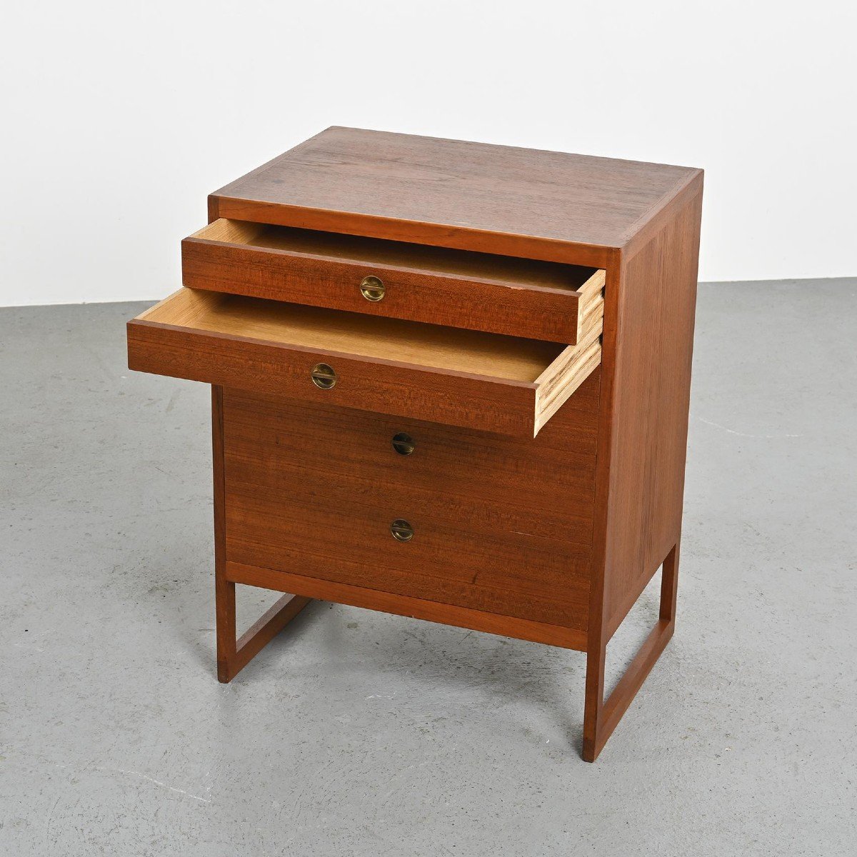 Teak Commode, Model "bm 57" By Børge Mogensen -photo-4