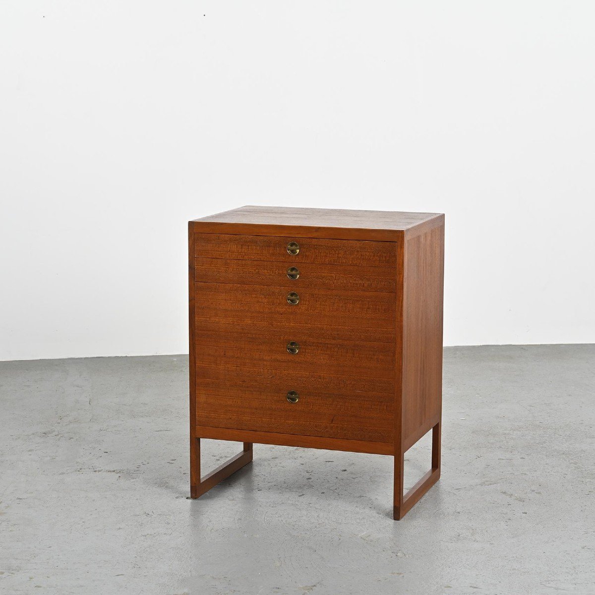 Teak Commode, Model "bm 57" By Børge Mogensen -photo-6