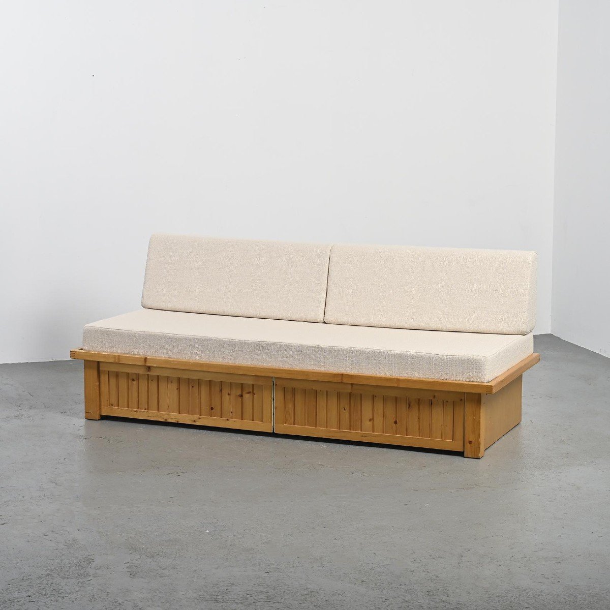  Charlotte Perriand, Les Arcs Bench Circa 1973