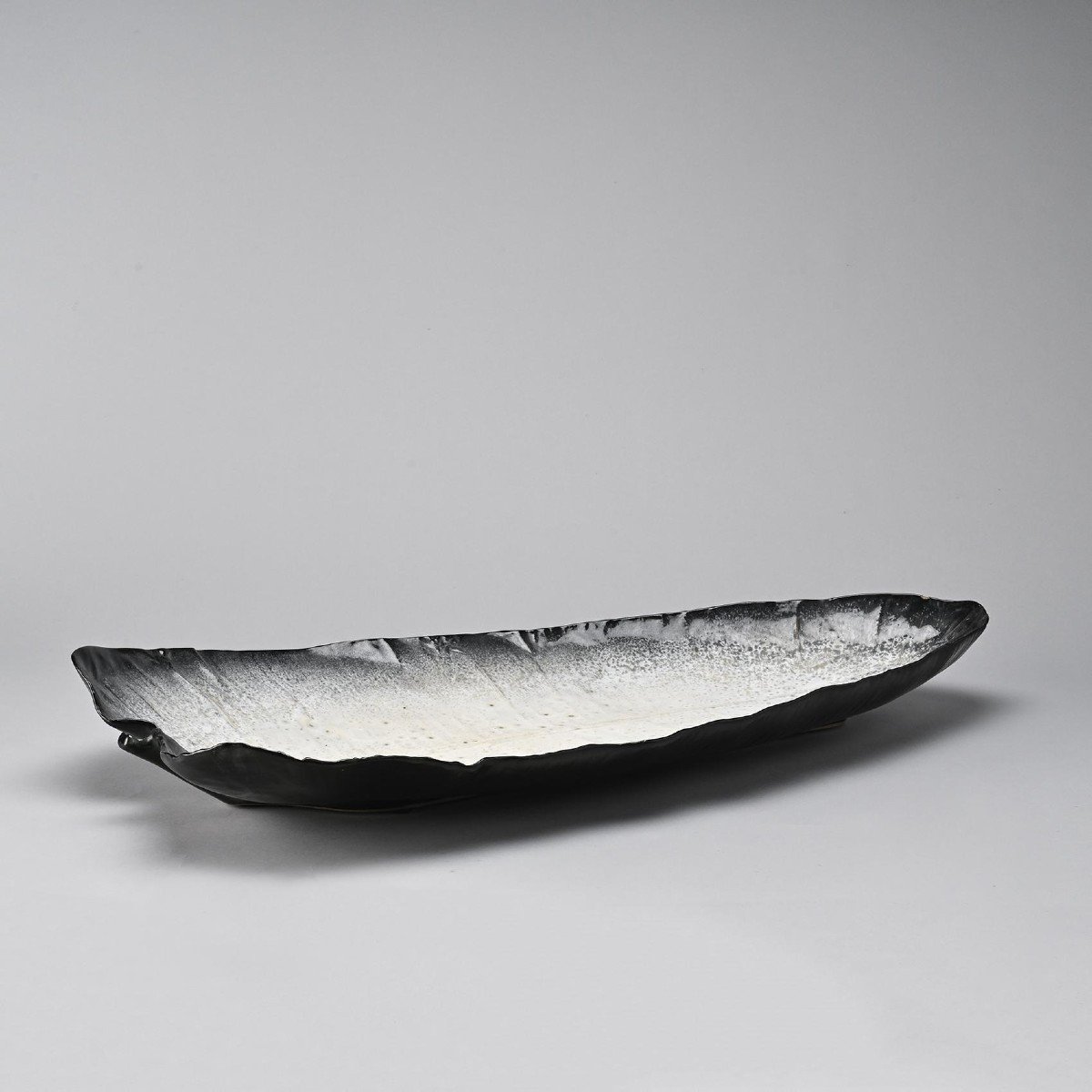 Large Ceramic Dish By Pol Chambost, France 1955-photo-2