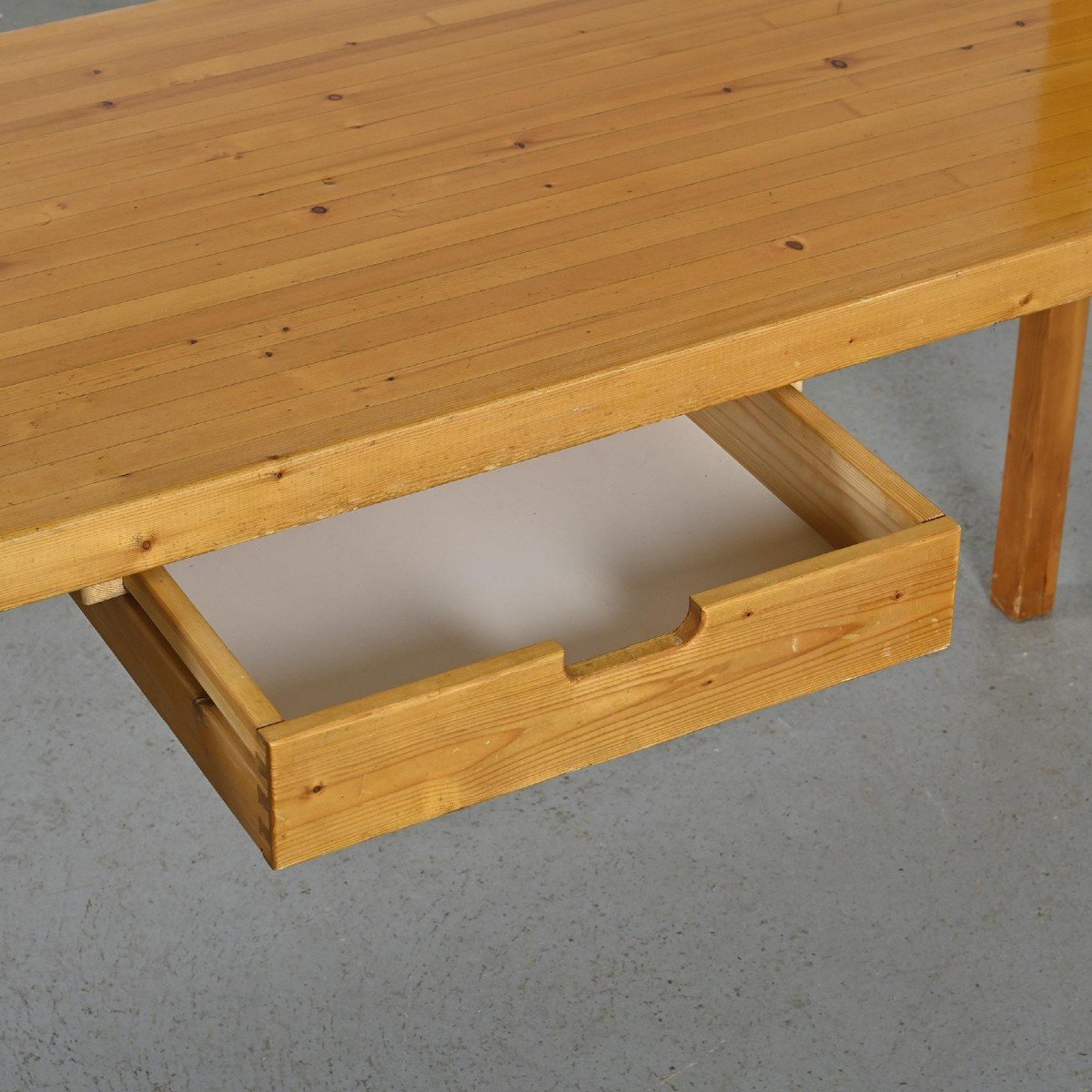  Separation Table By Bernard Taillefer, Les Arcs Circa 1975 -photo-1