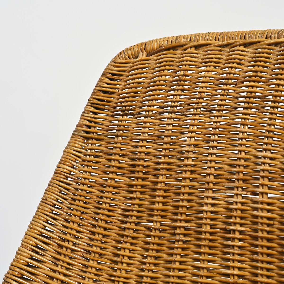 Basket Model Chairs By Gian Franco Legler, Circa 1955-photo-5