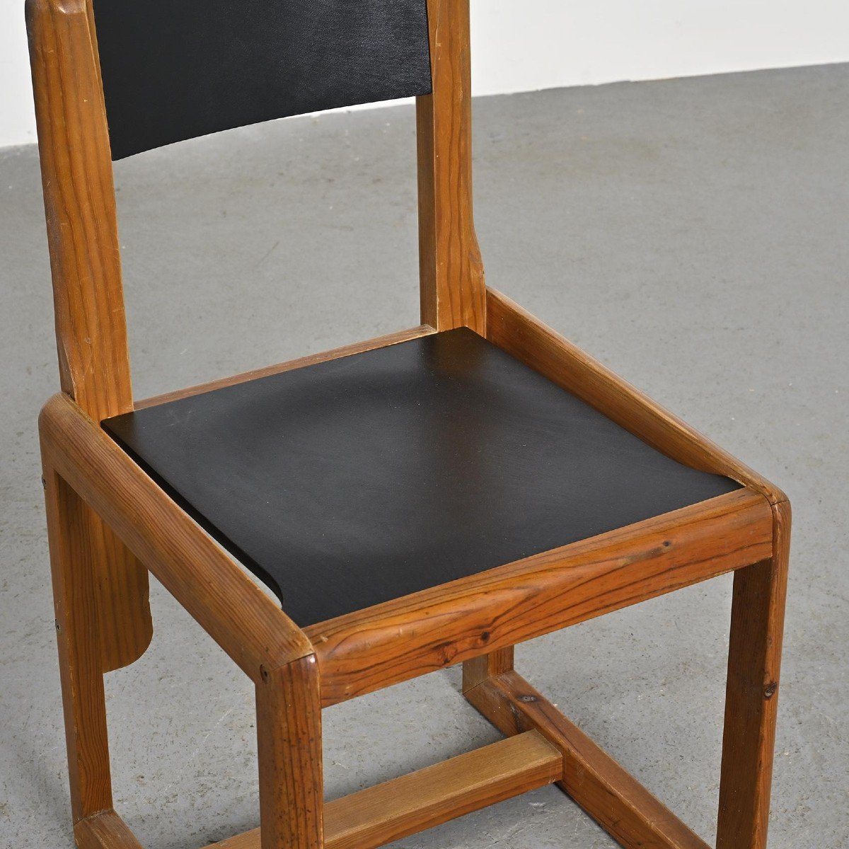 Set Of 4 Chairs By André Sornay, Circa 1960 -photo-3