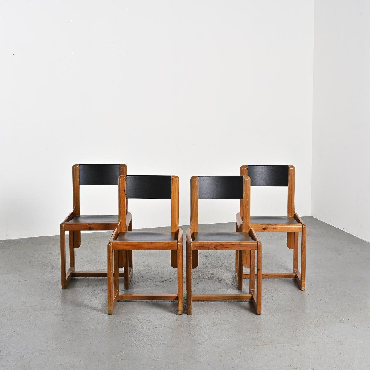 Set Of 4 Chairs By André Sornay, Circa 1960 