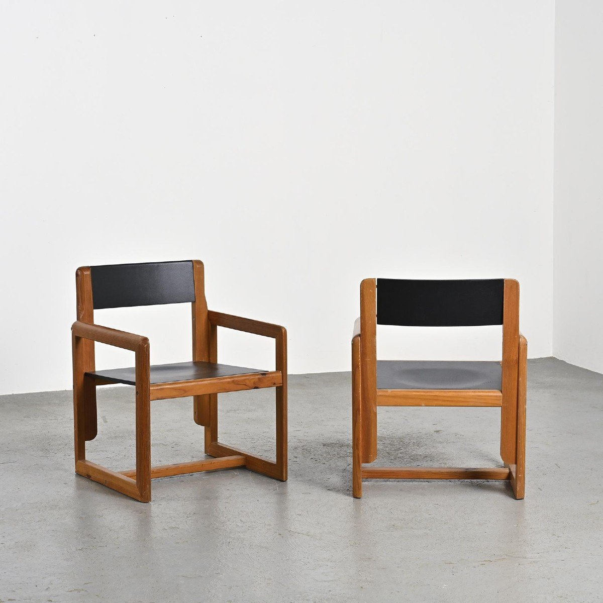 Paire De Fauteuils Par André Sornay, Circa 1960-photo-2