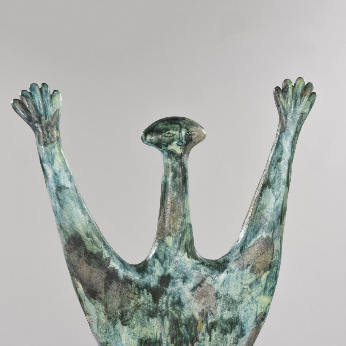 Unique Piece, Ceramic Sculpture By Alvino Bagni, 1964 -photo-2