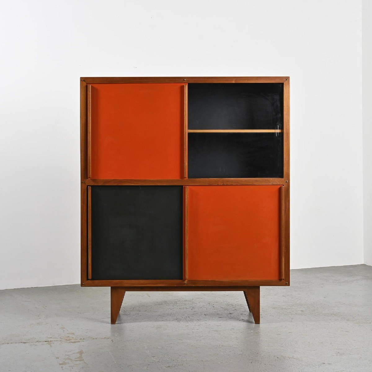 A Unique Cabinet By André Sornay, Circa 1950-photo-3