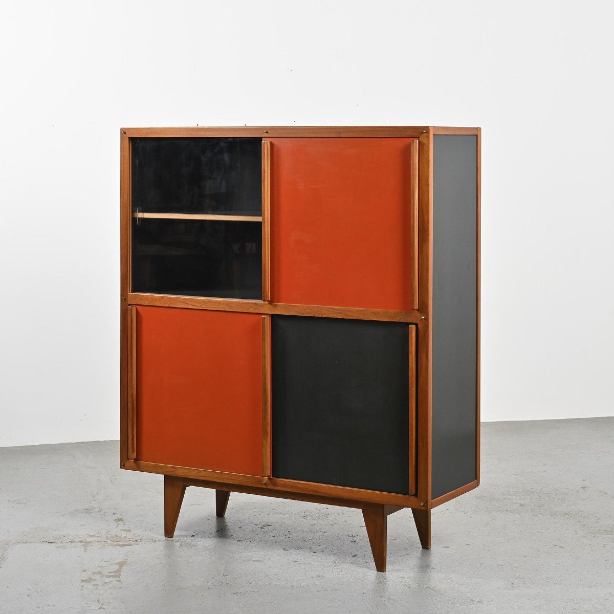 A Unique Cabinet By André Sornay, Circa 1950-photo-5