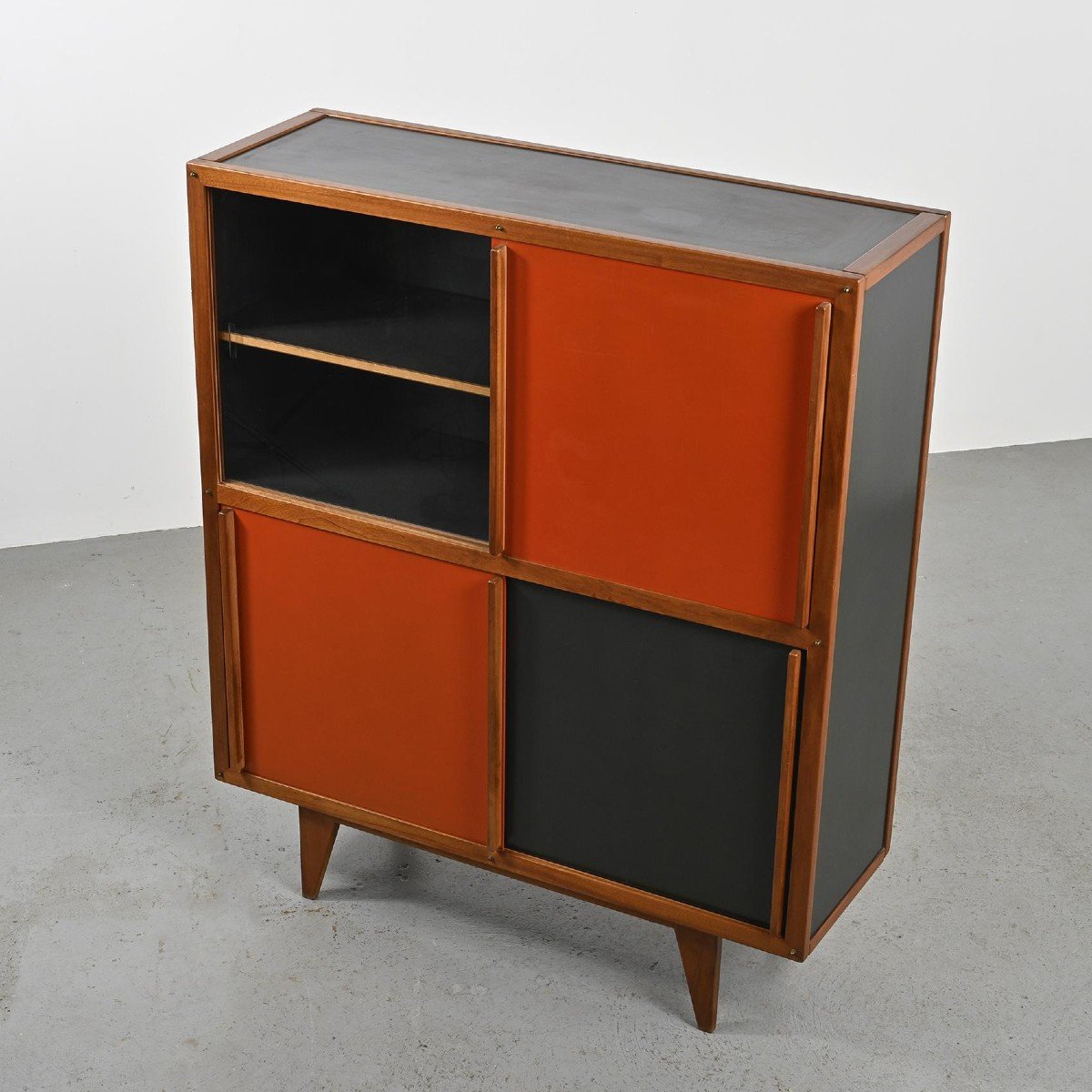 A Unique Cabinet By André Sornay, Circa 1950-photo-7