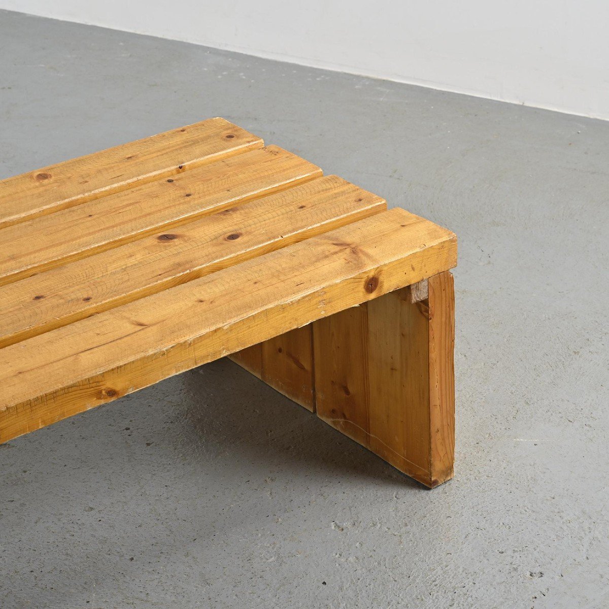  Large Bench Of The Arcs By Charlotte Perriand, 1985-photo-6