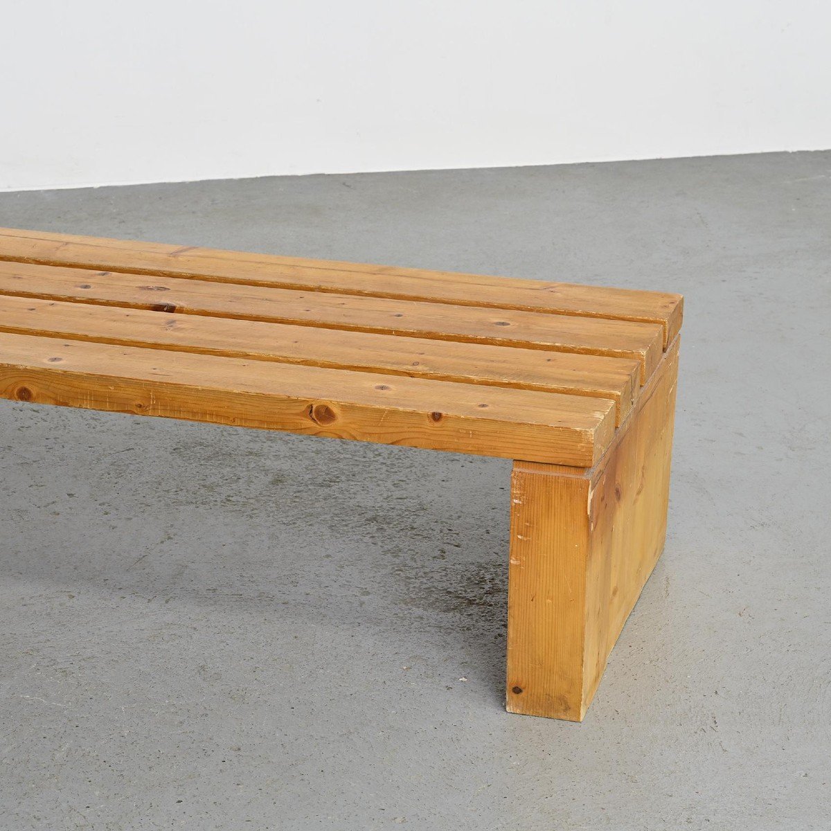  Large Bench Of The Arcs By Charlotte Perriand, 1985-photo-7