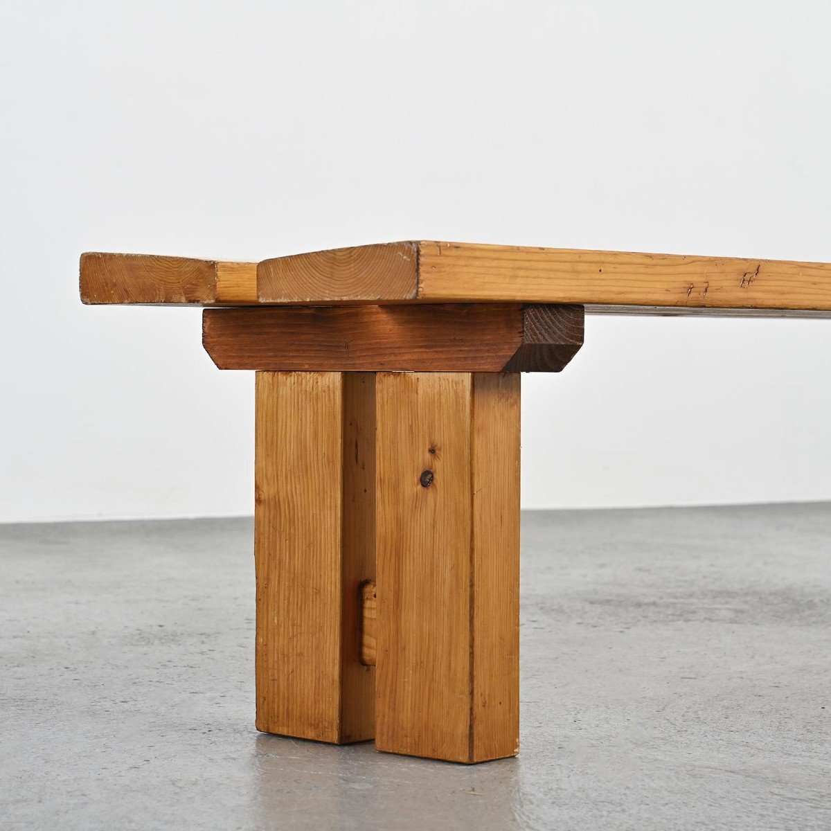 Banc Nova Les Arcs Par Charlotte Perriand, Circa 1970. </-photo-4