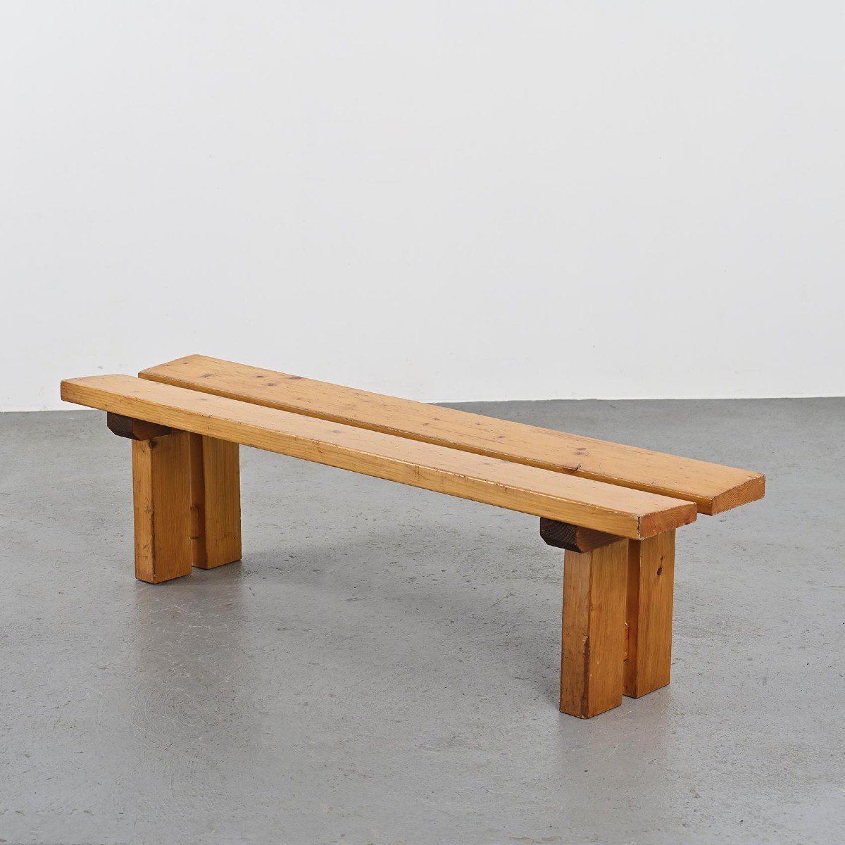 Banc Nova Les Arcs Par Charlotte Perriand, Circa 1970. </-photo-2