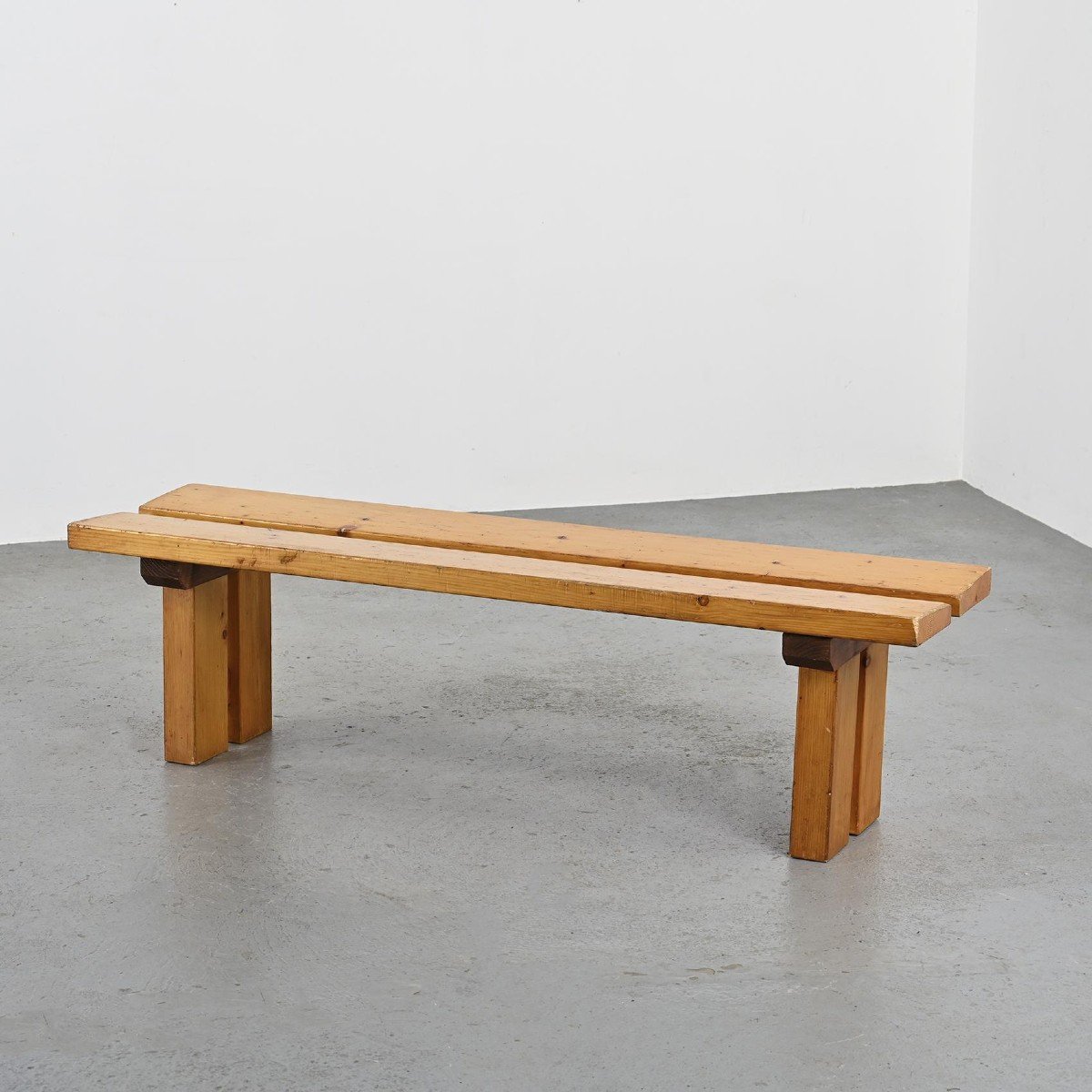 Banc Nova Les Arcs Par Charlotte Perriand, Circa 1970. </-photo-4