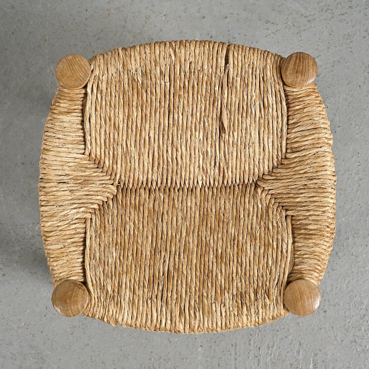 Charlotte Perriand : Tabouret Modèle Orcières, Sentou Vers 1967 -photo-6