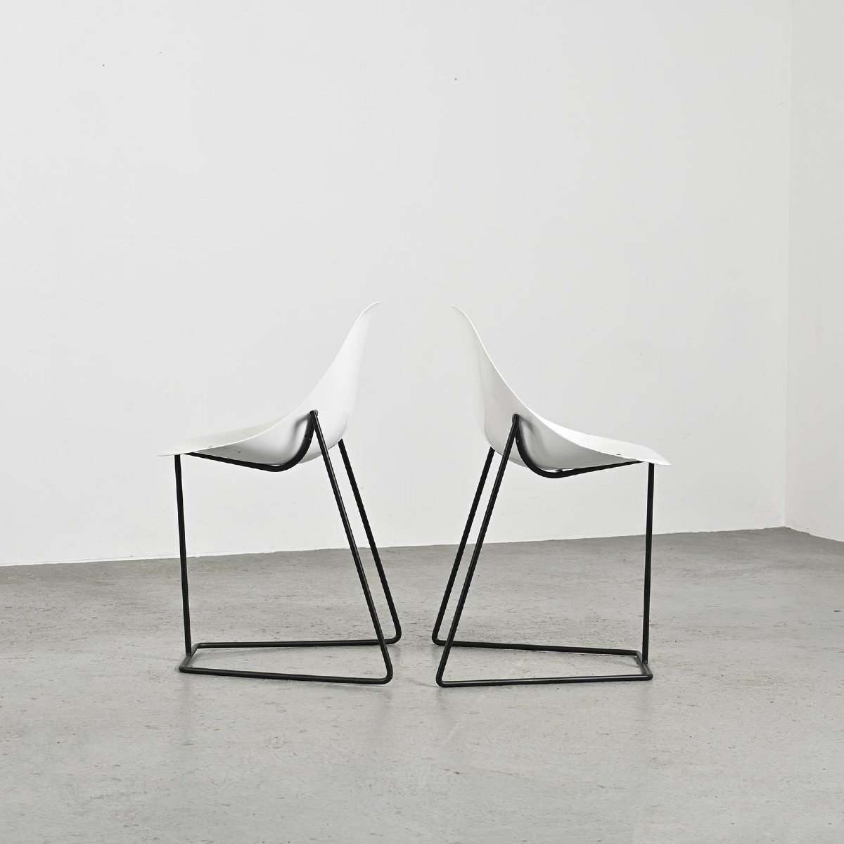 Prototype Of Coccinelle Chairs By René-jean Caillette, Steiner -photo-3