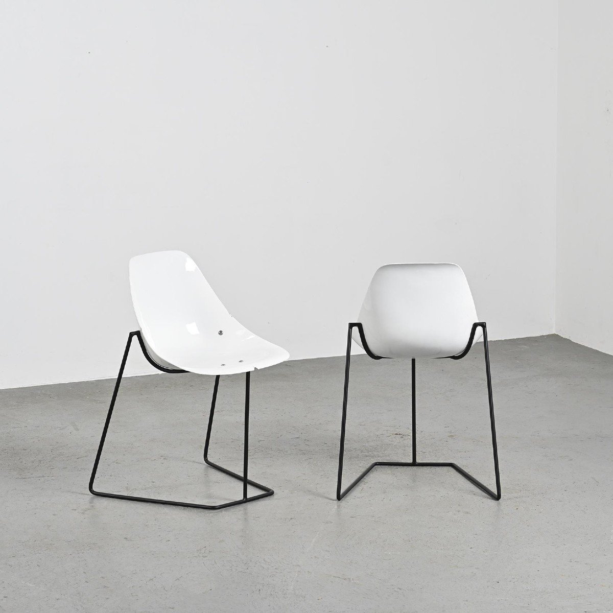 Prototype Of Coccinelle Chairs By René-jean Caillette, Steiner -photo-4