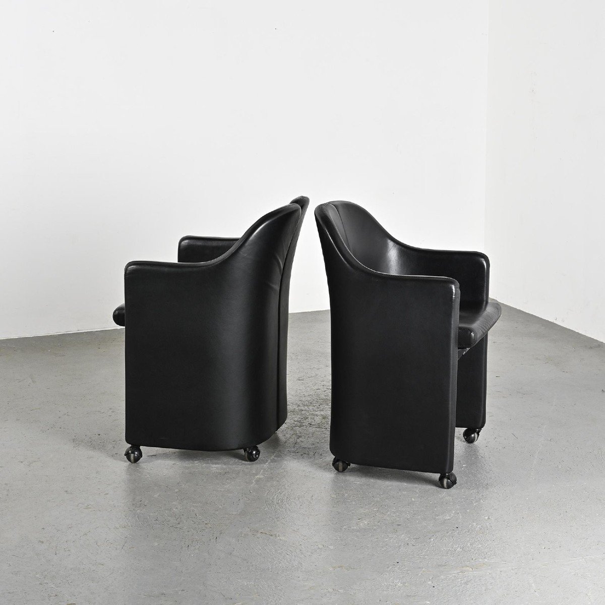 S142 Armchairs By Eugenio Gerli, Tecno Design 1969 -photo-1