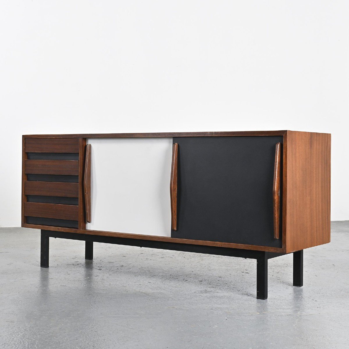 Cansado Sideboard By Charlotte Perriand, Circa 1960 -photo-1