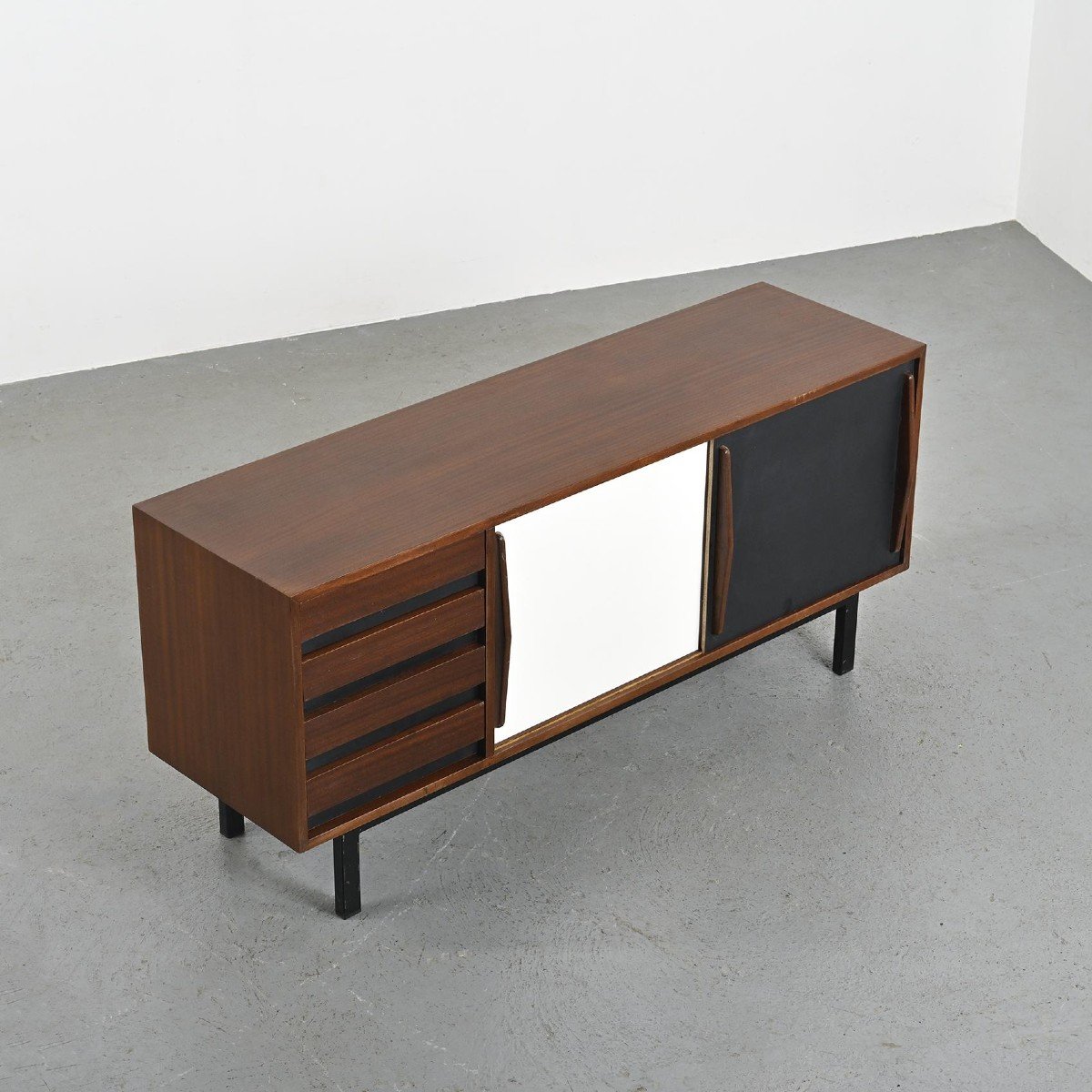 Cansado Sideboard By Charlotte Perriand, Circa 1960 -photo-5