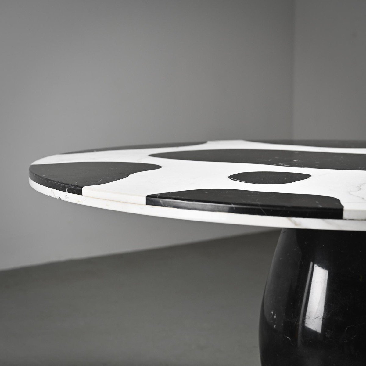  Marble Dining Table Model "kampur" By Michele De Lucchi, Up&up, Circa 1980 -photo-7