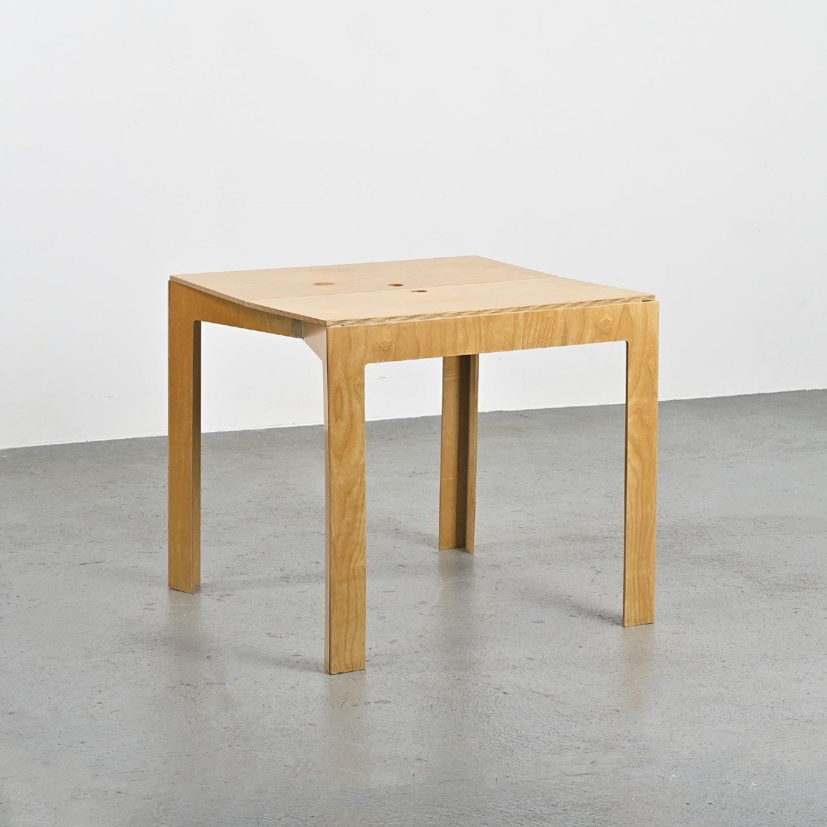 Table Pliante Last Minute, Par Hauke Murken, Moormann Circa 1982 -photo-3