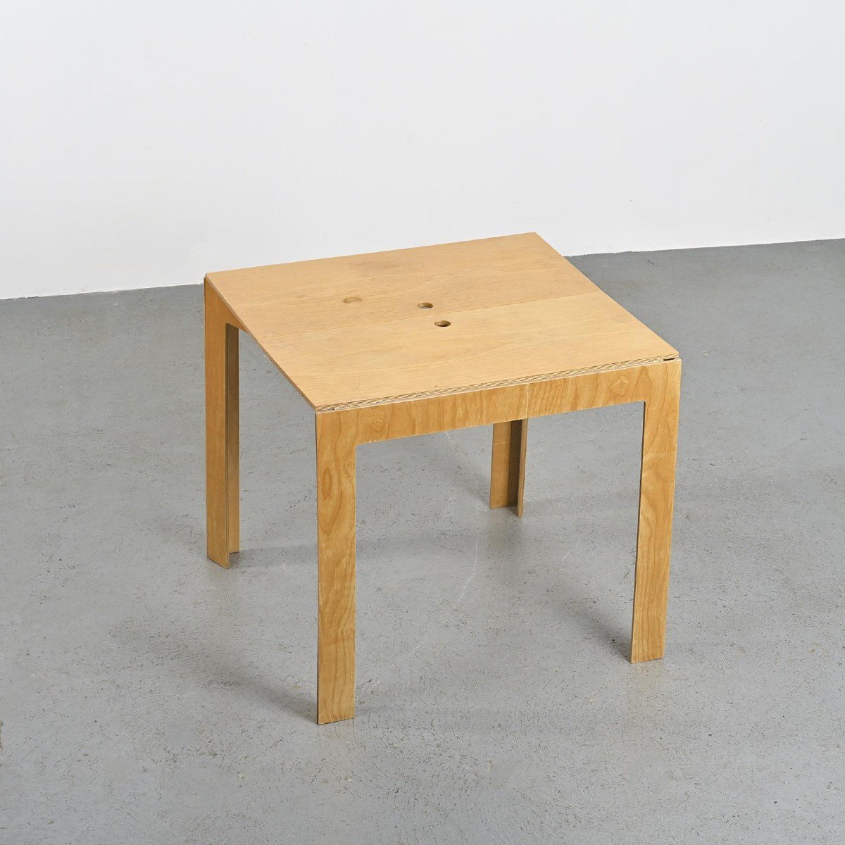 Table Pliante Last Minute, Par Hauke Murken, Moormann Circa 1982 -photo-4