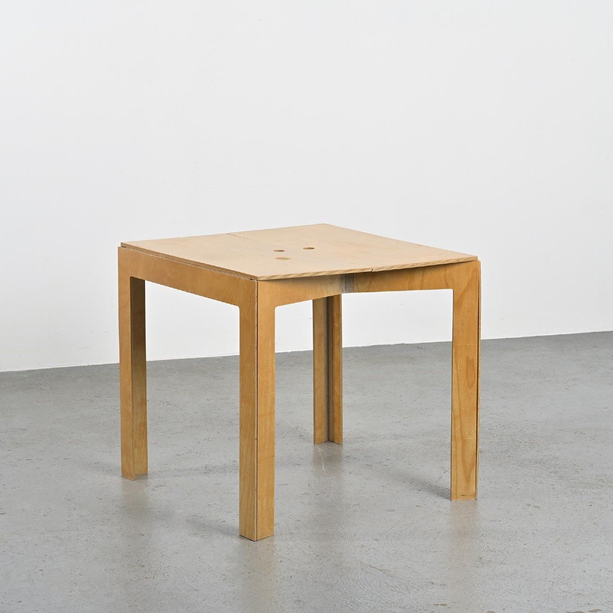 Table Pliante Last Minute, Par Hauke Murken, Moormann Circa 1982 -photo-3