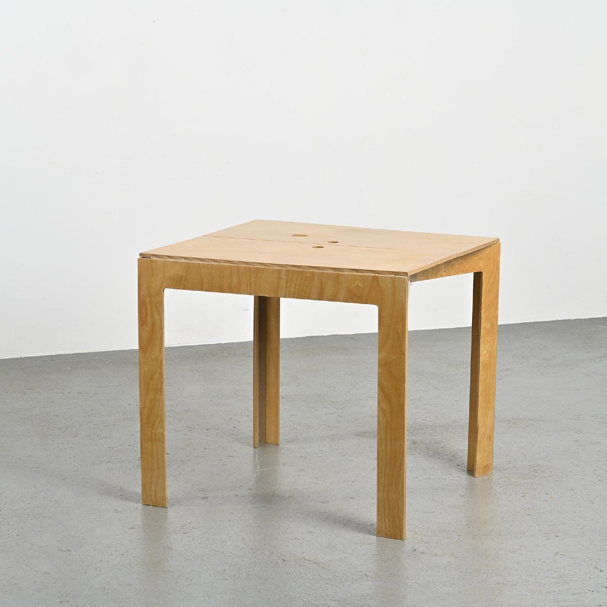 Table Pliante Last Minute, Par Hauke Murken, Moormann Circa 1982 