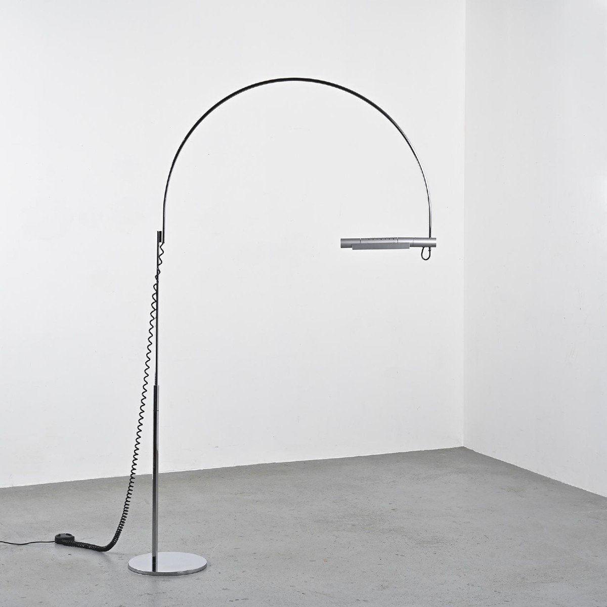  Halo Floor Lamp By Rosemarie And Rico Baltensweiler, Circa 1972 -photo-1