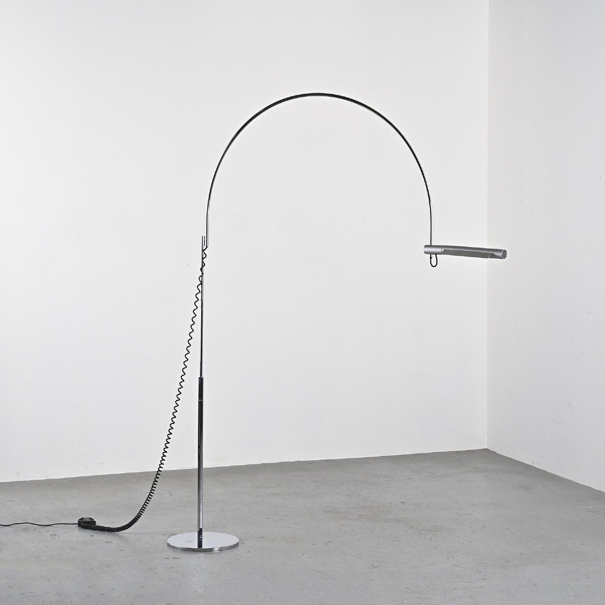  Halo Floor Lamp By Rosemarie And Rico Baltensweiler, Circa 1972 -photo-6