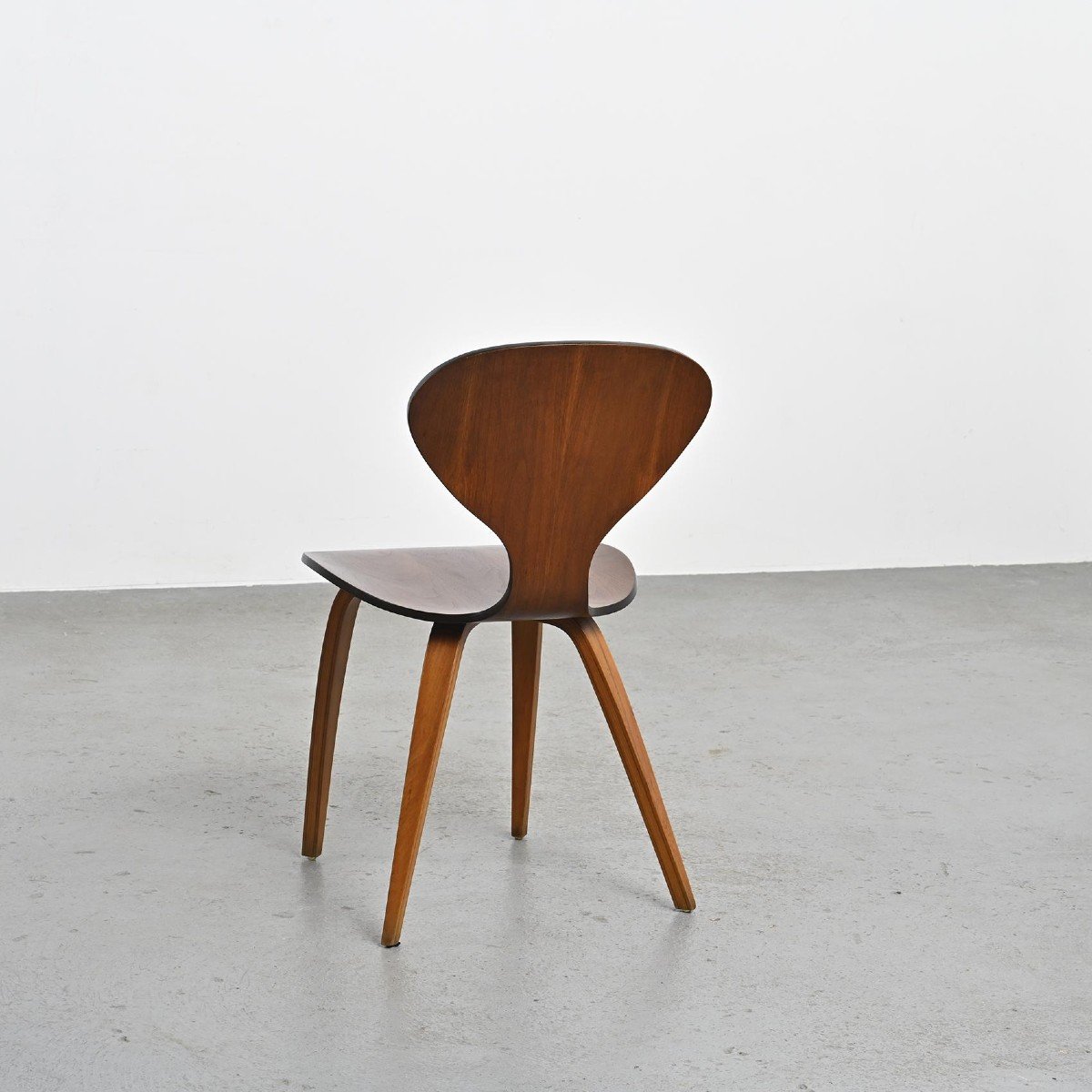 Suite De Quatre Chaises Par Norman Cherner, Plycraft Circa 1965-photo-1