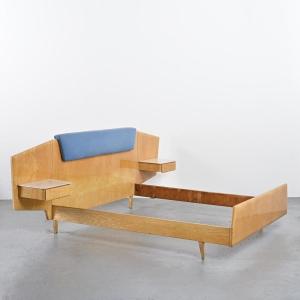 Euro King Bed By Gio Ponti, Circa 1957 