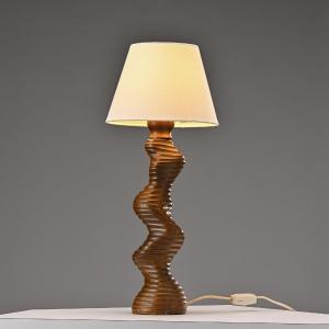 Lampe De Table Brutaliste, Temde Suisse, Vers 1970 