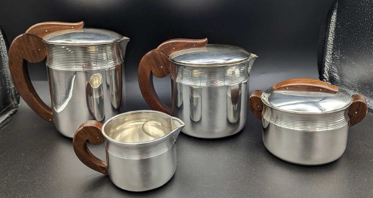 Art Deco Sterling Silver Tea And Coffee Set