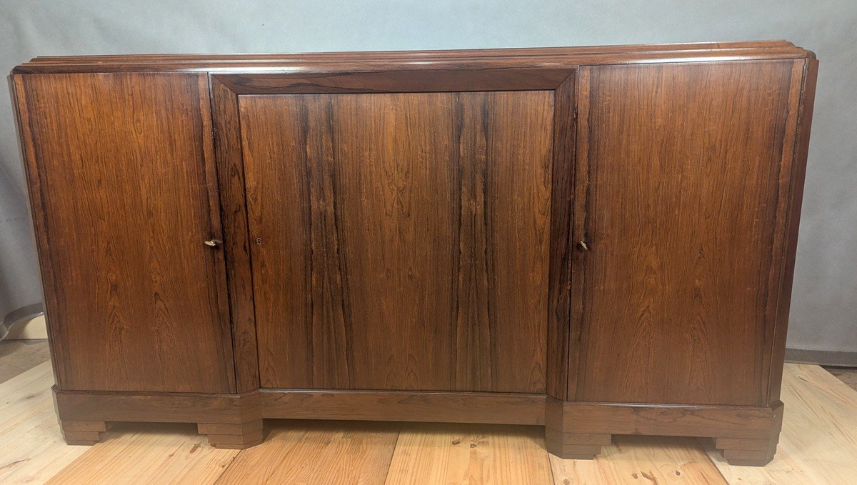 Art Deco Sideboard Attributed To Fernand And Gaston Saddier (circa 1925)