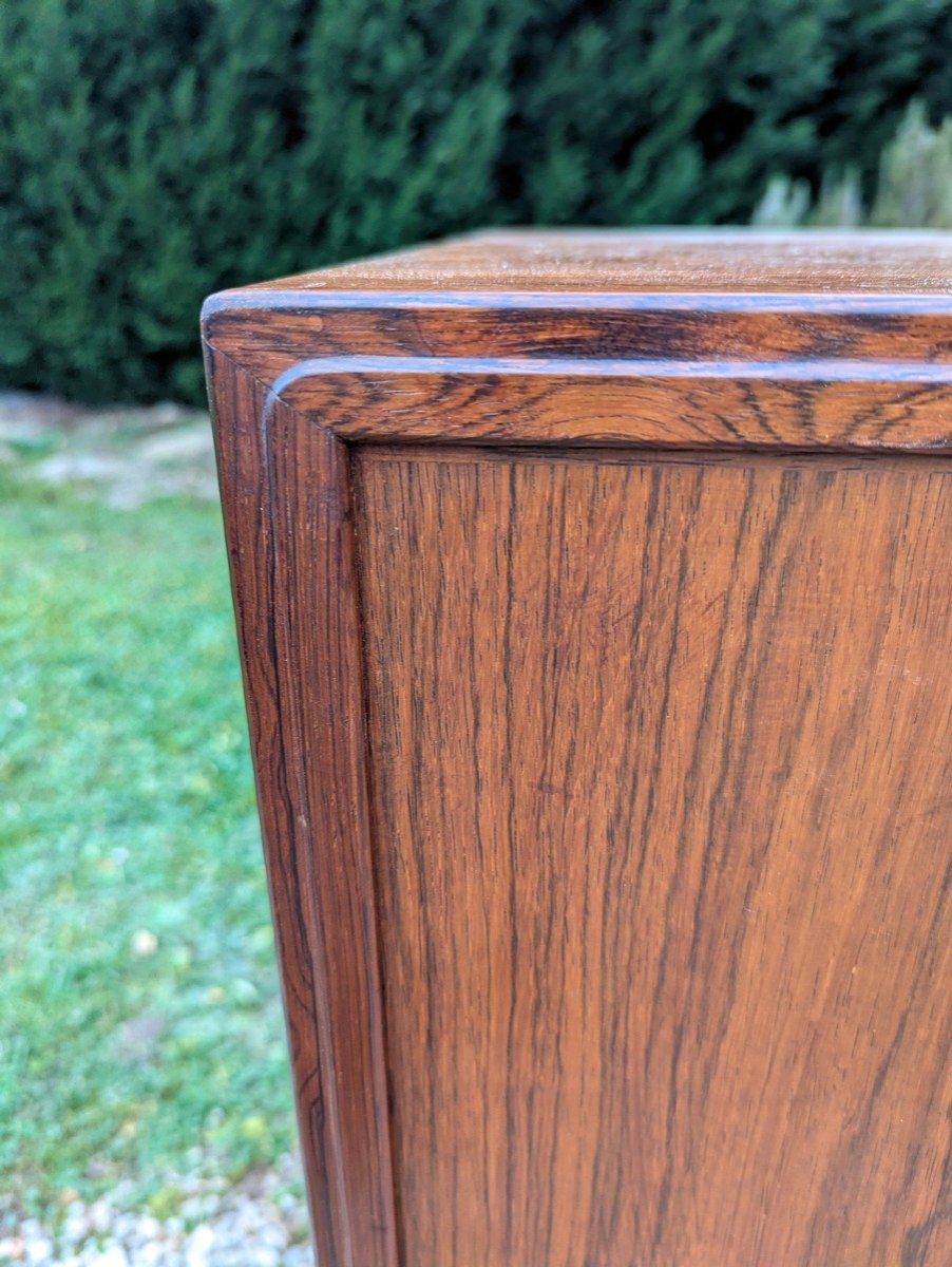 Danish Sideboard In Rio Rosewood By Henry Rosengren Hansen (1960s)-photo-2