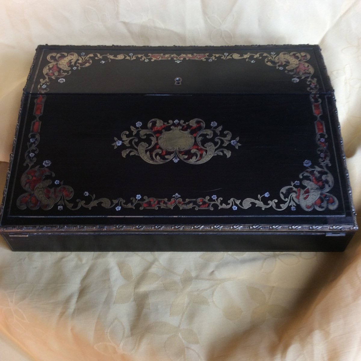 Napoleon III Writing Desk Very Good Condition Signature.