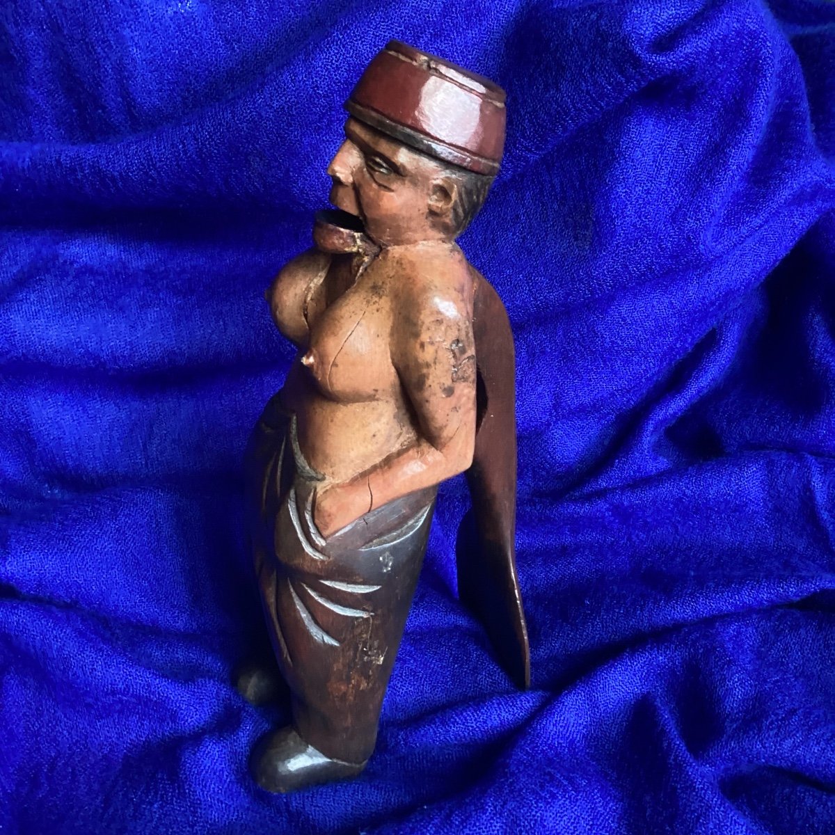 Nutcracker Character Polychrome Wood 19th.-photo-2