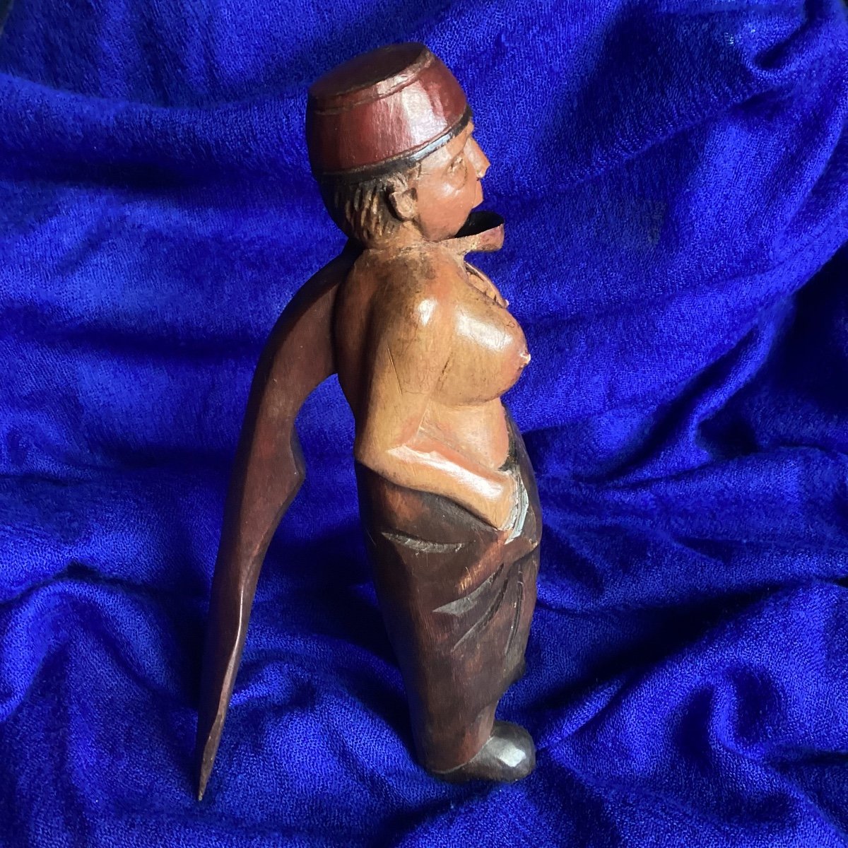 Nutcracker Character Polychrome Wood 19th.-photo-4