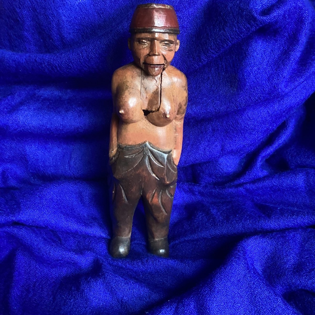 Nutcracker Character Polychrome Wood 19th.