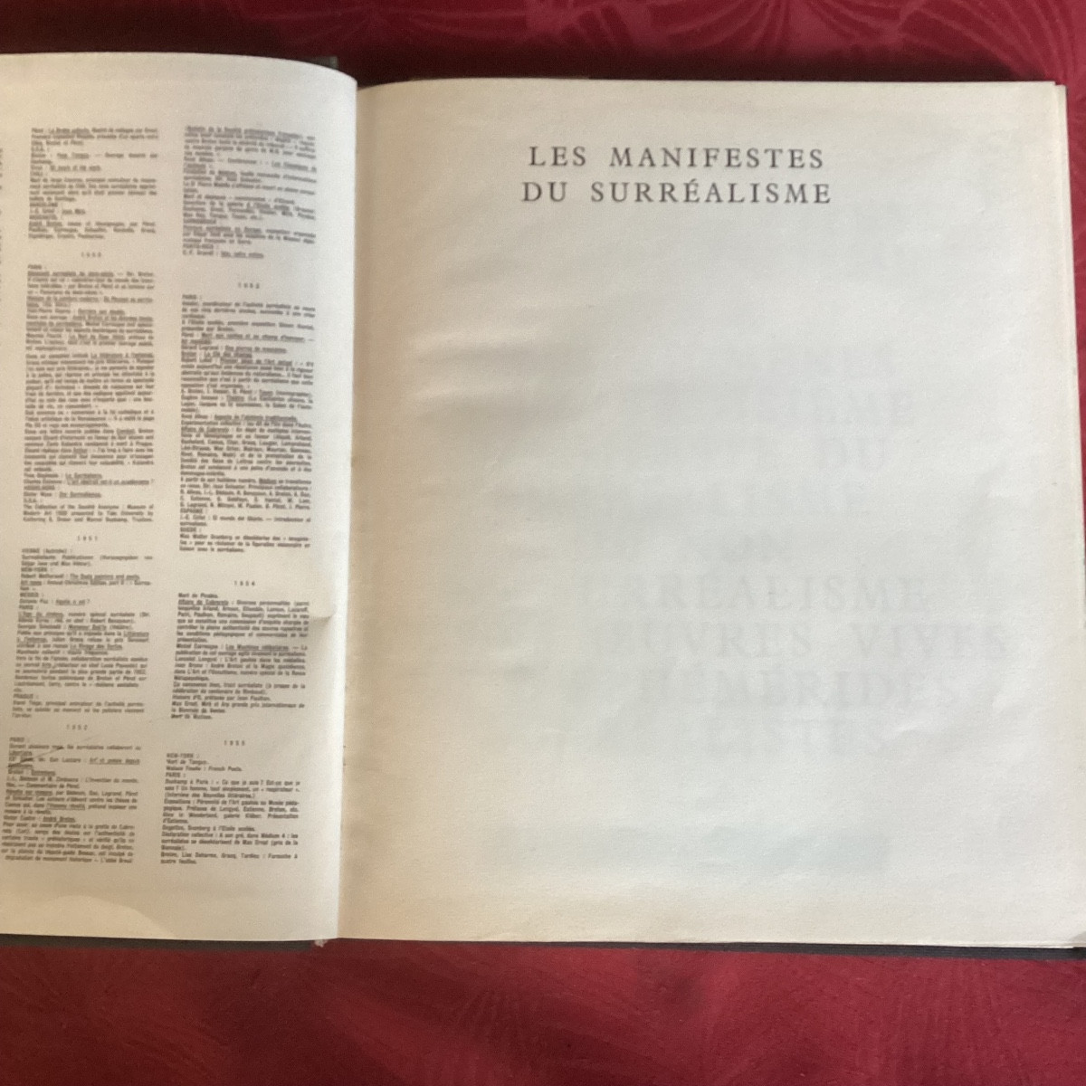 Ouvrage Sur Le Surréalisme édition Du Sagittaire Complet Photos Textes Avec Sa Loupe.-photo-3