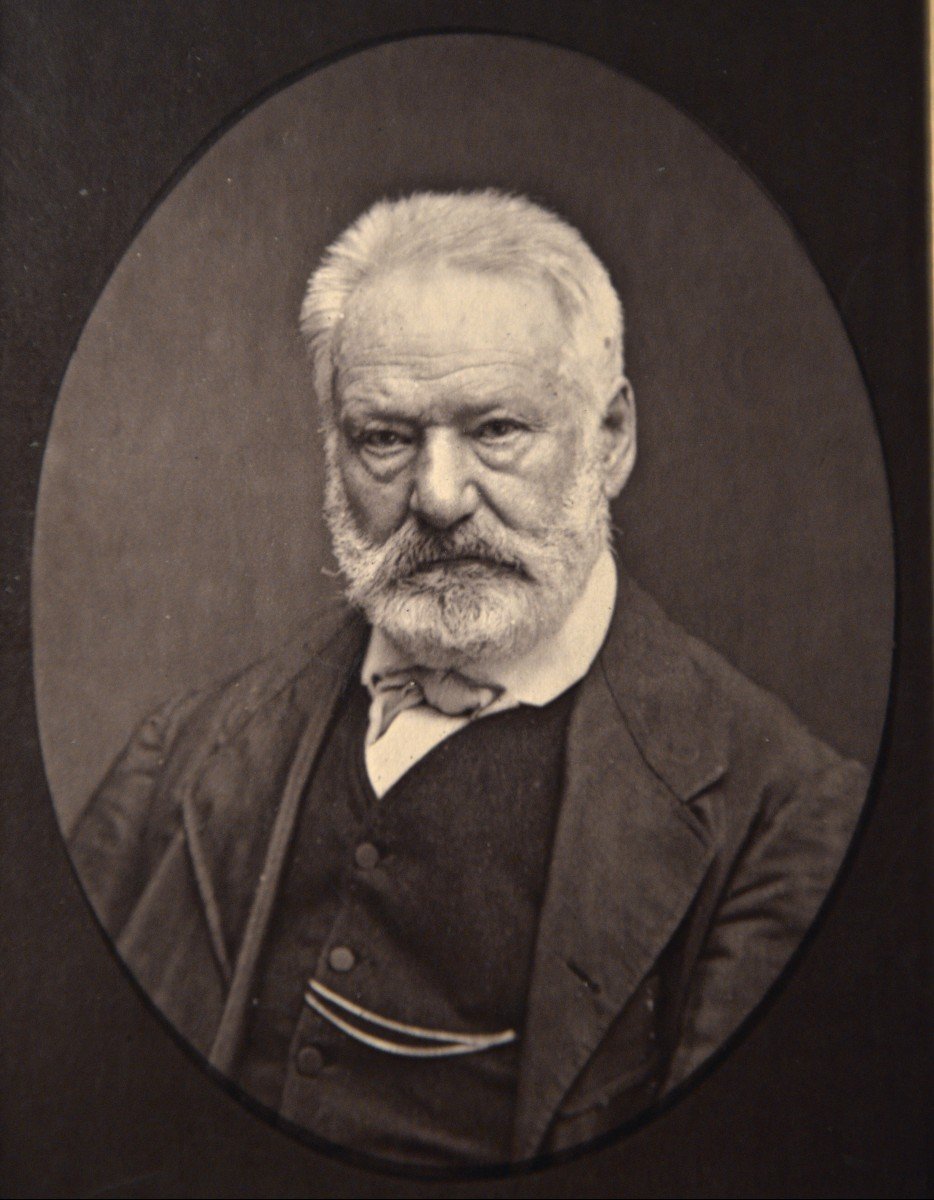 Victor Hugo, Ecrit Sur Une Lettre Des Essarts Avec Photo De Carjat-photo-4