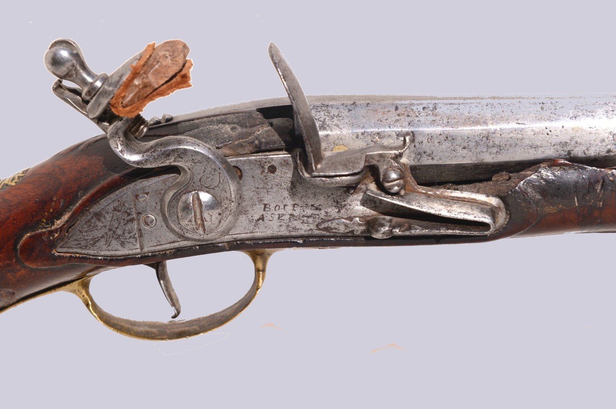 Large Flintlock Cavalry Pistol, Early 18th Century, Royal Entourage-photo-4