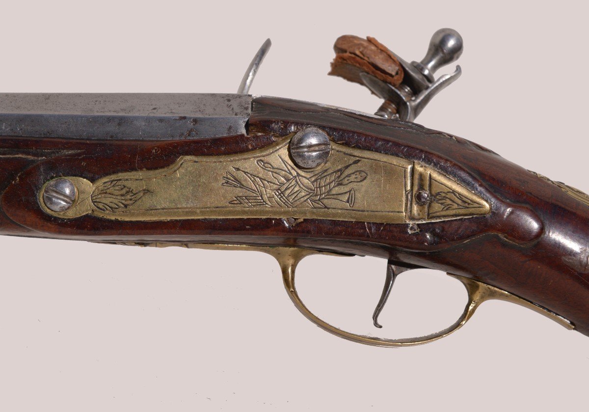 Large Flintlock Cavalry Pistol, Early 18th Century, Royal Entourage-photo-2