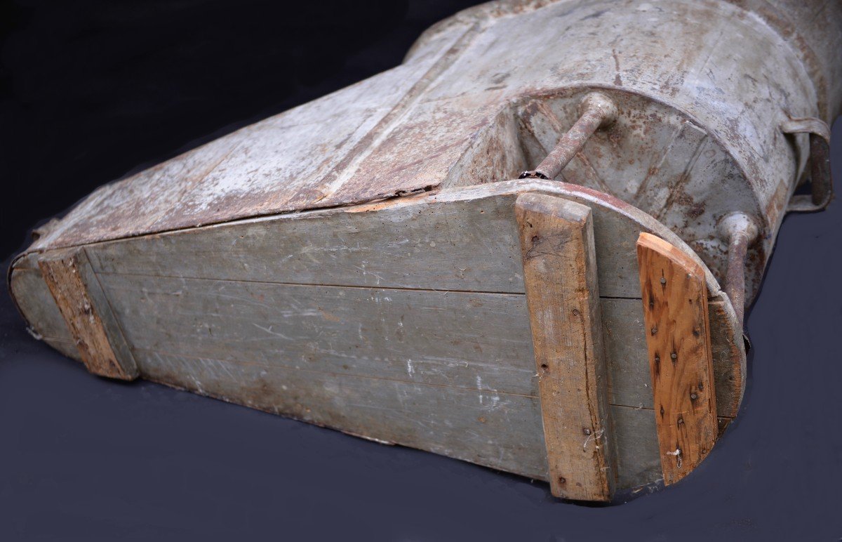 Zinc Shoe Bathtub Late 18th-early 19th Century-photo-3