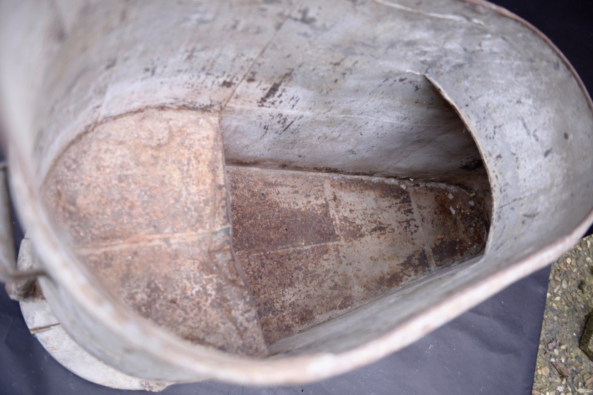 Zinc Shoe Bathtub Late 18th-early 19th Century-photo-4