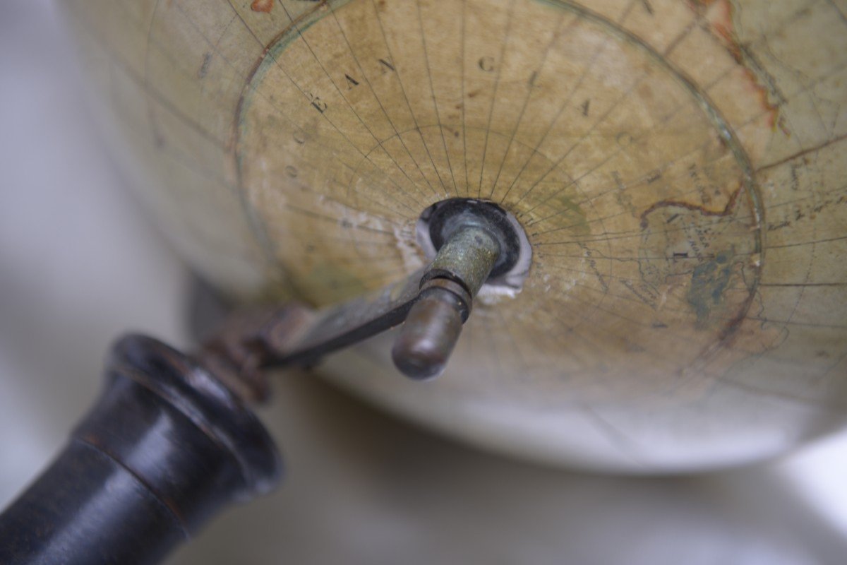 Terrestrial Globe 1900, G. Thomas Publisher Paris-photo-2