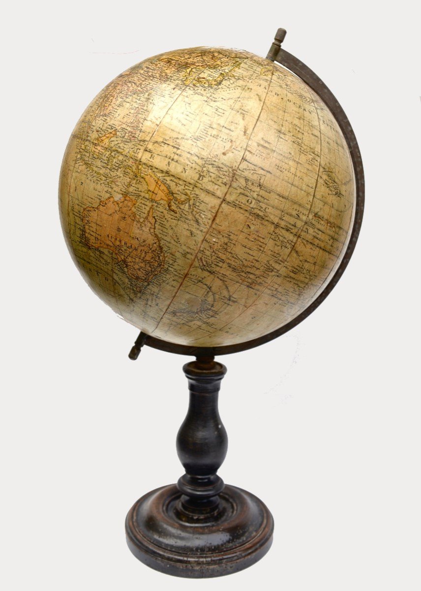 Terrestrial Globe 1900, G. Thomas Publisher Paris