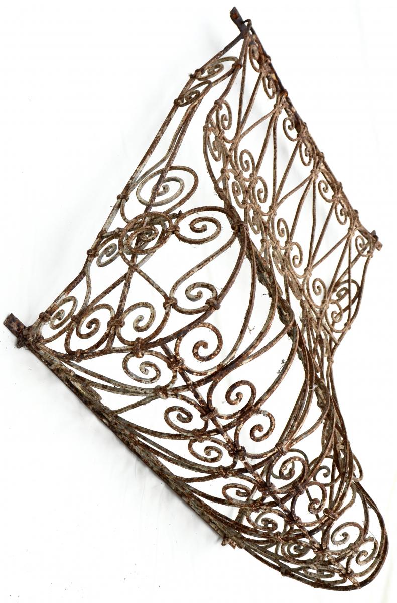 Wrought Iron Window Grille XVIII-photo-2